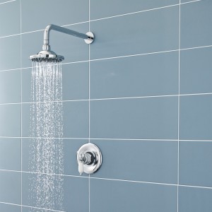 6 Inch Chrome Traditional Fixed Shower Head