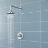 6 Inch Chrome Traditional Fixed Shower Head - Insitu