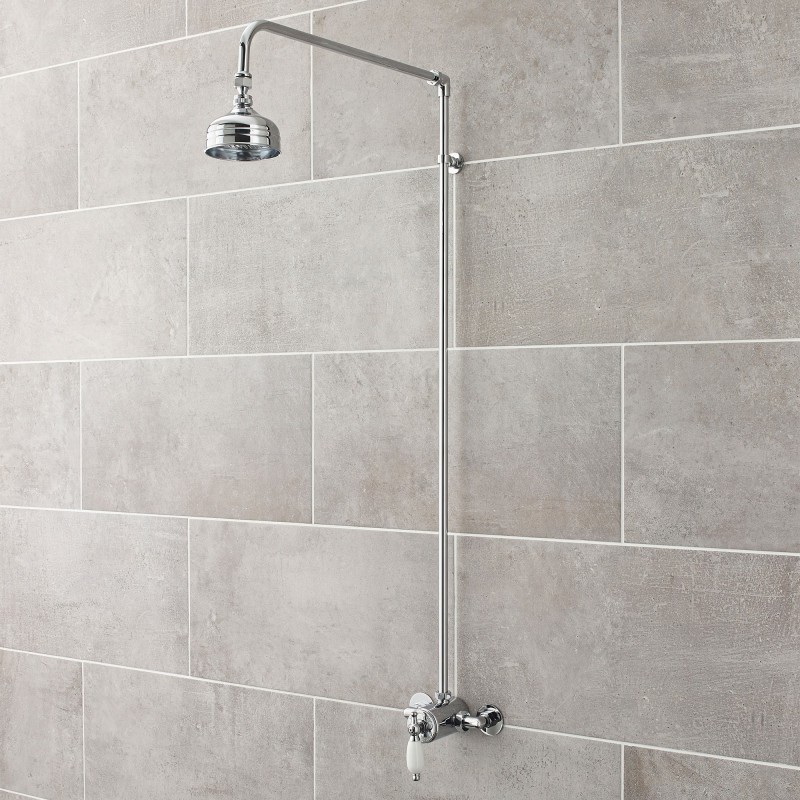 Traditional Rigid Riser Shower Kit - Insitu