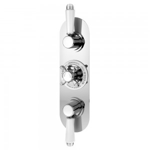 Selby Traditional Triple Concealed Shower Valve