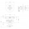 Selby Thermostatic Control - Technical Drawing