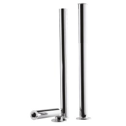 Chrome Bath Legs With Adjustable Shrouds