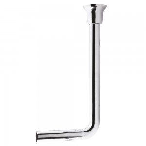 Traditional Chrome Low Level Toilet Flush Pipe Pack