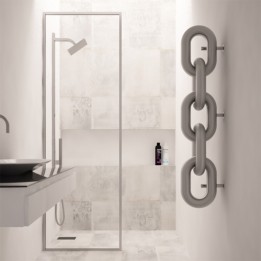Carisa Link Stainless Steel Towel Rail Radiator