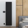 Carisa Boreas M Black Electric Radiator - 462mm x 1800mm - 2500W