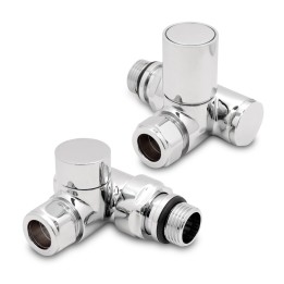 Dual Fuel Valve Set for Radiators & Towel Rails (Pair)