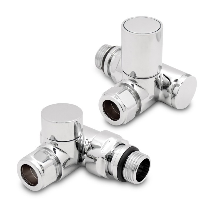 Dual Fuel Valve Set for Radiators & Towel Rails (Pair)