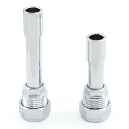 1/2 Inch Chrome Telescopic Radiator Valve Extensions