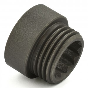 1/2 Inch Light Pewter Rigid Radiator Valve Extension