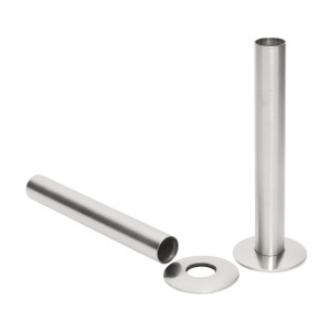 130mm Radiator Pipe Sleeves and Collars (Pair) 23 Finishes
