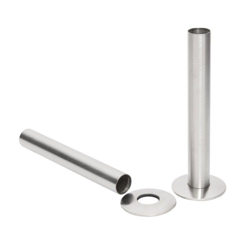 Brushed Nickel Pipe Sleeves and Collars