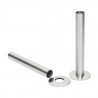 Brushed Nickel Pipe Sleeves and Collars