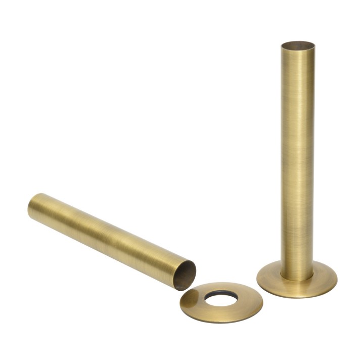 Antique Brass Pipe Sleeves and Collars