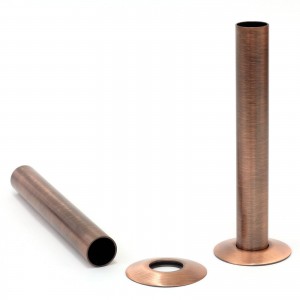 130mm Radiator Pipe Sleeves and Collars (Pair) 23 Finishes