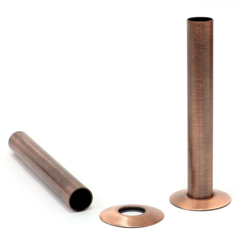 Antique Copper Pipe Sleeves and Collars