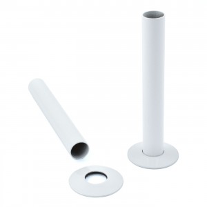 130mm Radiator Pipe Sleeves and Collars (Pair) 23 Finishes