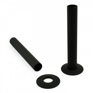 130mm Radiator Pipe Sleeves and Collars (Pair) 23 Finishes