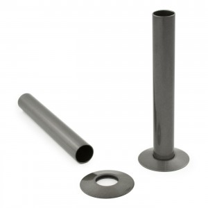 130mm Radiator Pipe Sleeves and Collars (Pair) 23 Finishes
