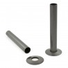 Metallic Grey Pipe Sleeves and Collars