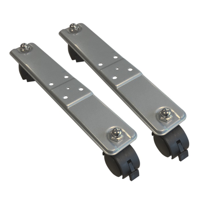 Feet with Wheels Nova Live Electrical Panel Heaters (Pair)