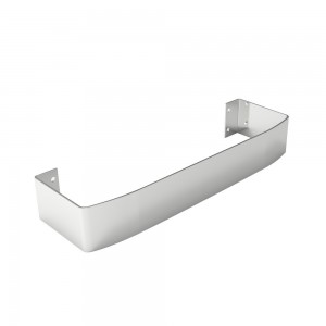 510mm(w) Chrome Towel Bar for "Cariad" Double Vertical Aluminium Radiators