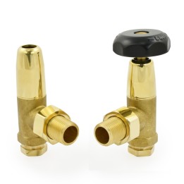 Brass Old School Radiator Valves 1/2 BSP Connection