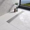 Stainless Steel "Rectangular" Wetroom Drainage System - 13 Sizes