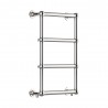 500mm (w) x 750mm (h) "Harley" Chrome Electric Traditional Towel Rail