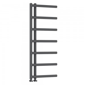 500mm (w) x 1200mm (h) Mira Anthracite Designer Towel Rail