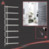 500mm (w) x 1200mm (h) Electric Mira Chrome Towel Rail (Single Heat Option)