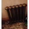 The "Regal" 2 Column 540mm (H) Traditional Victorian Cast Iron Radiator - Antique Gold