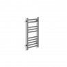 350mm (w) x 800mm (h) Brushed Stainless Steel Towel Rail