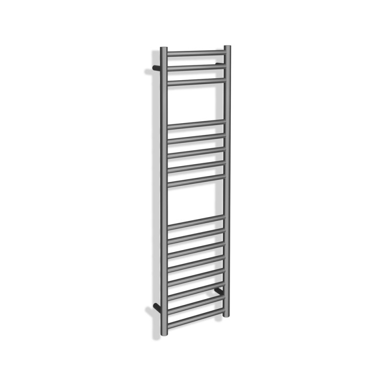 350mm (w) x 1200mm (h) Brushed Stainless Steel Towel Rail