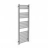 500mm (w) x 1600mm (h) Brushed Stainless Steel Towel Rail