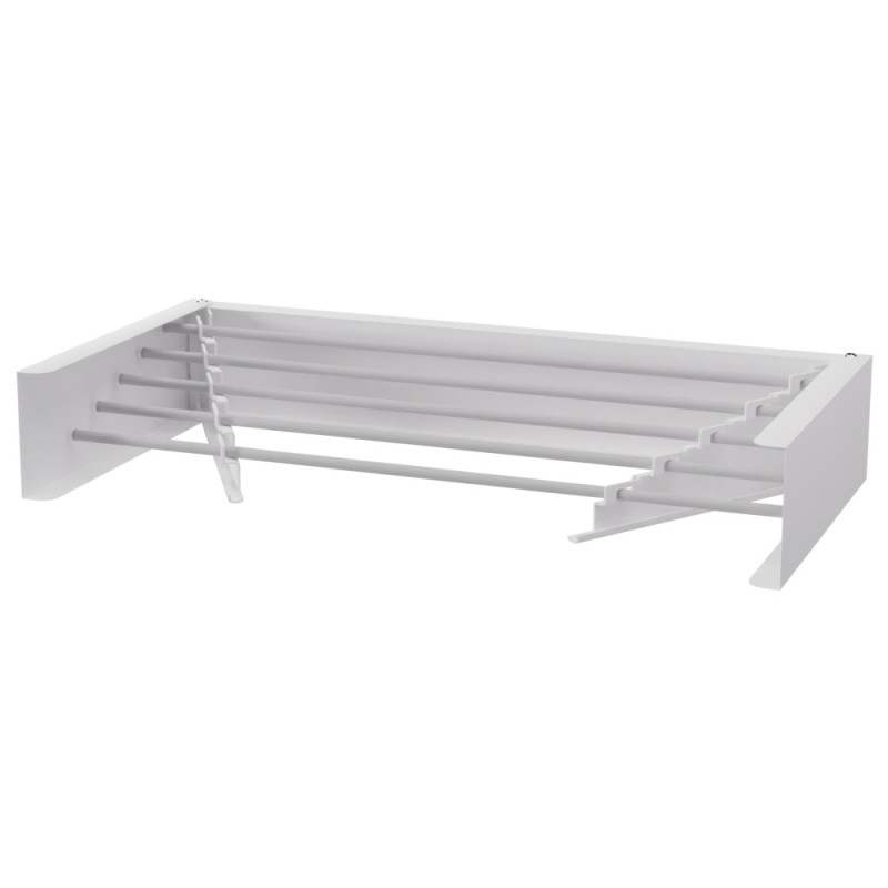 700mm Wall Mounted Foldable Laundry Airer - White