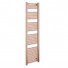 400mm (w)  x 1600mm (h) "Straight Brushed Copper" Designer Towel Rail