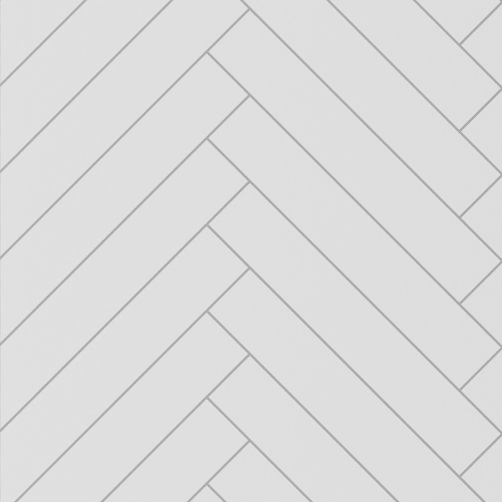 Snow White Herringbone - Showerwall Panels - Swatch