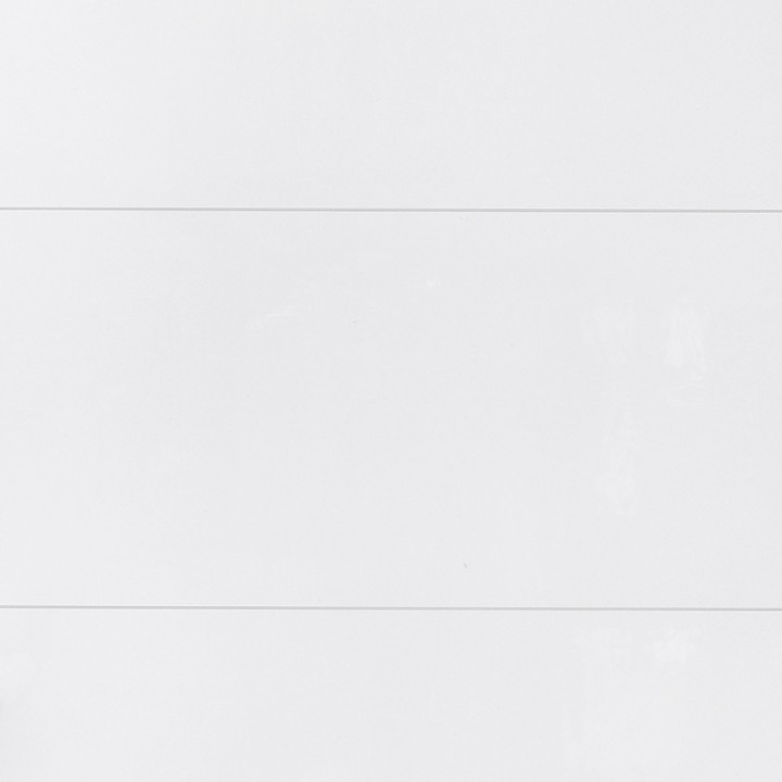 Snow White Rectangular Tile Effect - Showerwall Panels - Swatch