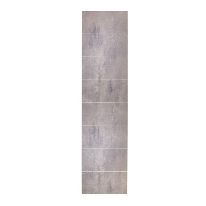 Cement Rectangular Tile Effect - Showerwall Panels - Full Panel