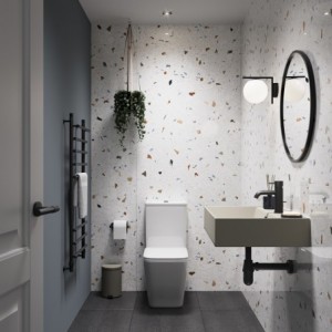 Ravello Terrazzo Bathroom Wall Panels
