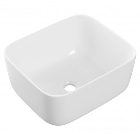 Livorono 420mm Rectangular Deep Ceramic Washbowl