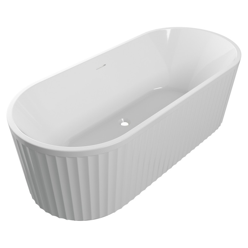 Flute Freestanding Bath 1700mm(l) x 750mm(w) x 570mm(h)