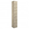 Naha 350mm (w) Floorstanding 2 Door Tall Unit - Oak