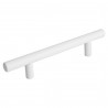 Matt White T-Bar Handle - 170mm (w)