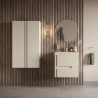 Hiroshi 500mm (w) WC Unit - Matt Cotton - Insitu