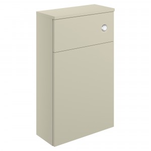 Bevel 503mm Floor Standing WC Unit - Matt Cotton