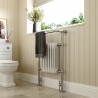 Kensworth 615mm Floor Standing 2 Door Basin Unit & Basin - Matt White