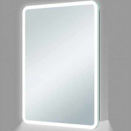 Phoenix 500mm (w) 1 Door LED Mirrored Cabinet