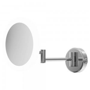 Savannah Round LED Cosmetic Mirror - Frameless