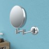 Utah Round Cosmetic Mirror - Chrome - Insitu